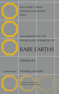 Title: Handbook on the Physics and Chemistry of Rare Earths: Including Actinides, Author: Jean-Claude G. Bunzli