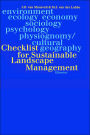 Checklist for Sustainable Landscape Management: Final Report of the EU Concerted Action AIR3-CT93-1210