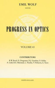 Title: Progress in Optics, Author: Emil Wolf