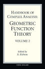 Alternative view 2 of Handbook of Complex Analysis: Geometric Function Theory