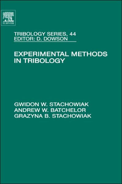 Experimental Methods in Tribology