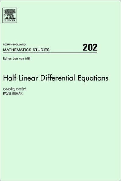 Half-Linear Differential Equations