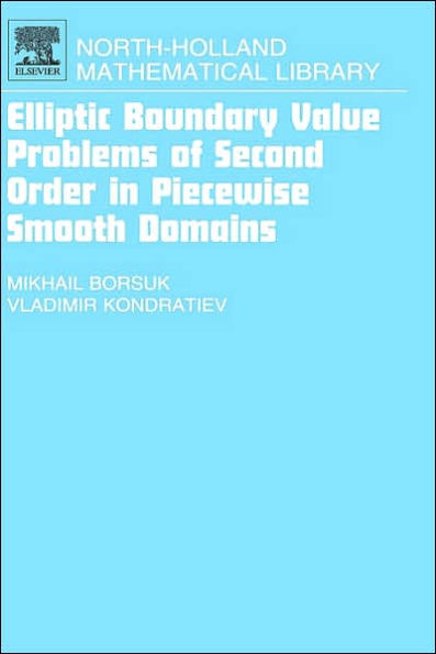 Elliptic Boundary Value Problems of Second Order in Piecewise Smooth Domains