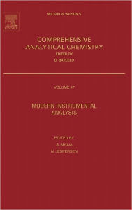 Title: Modern Instrumental Analysis, Author: Satinder Ahuja