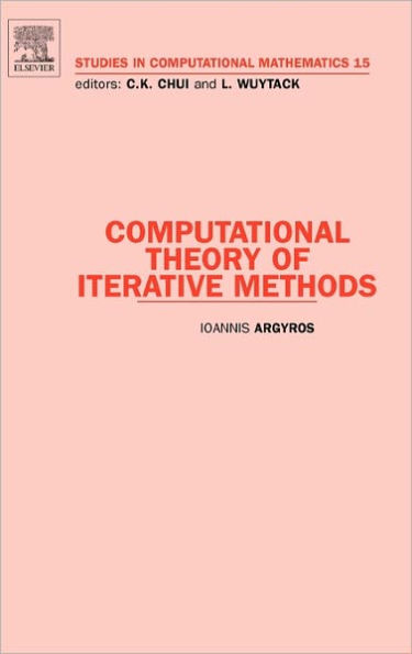 Computational Theory of Iterative Methods