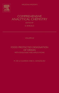 Title: Food Protected Designation of Origin: Methodologies and Applications, Author: Miguel de la Guardia