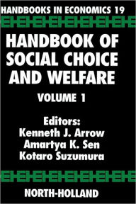 Title: Handbook of Social Choice and Welfare, Author: Kenneth J. Arrow
