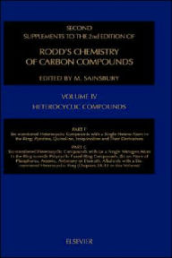 Title: Second Supplements to the 2nd Edition of Rodd's Chemistry of Carbon Compounds: Heterocyclic Compounds / Edition 1, Author: Malcolm Sainsbury