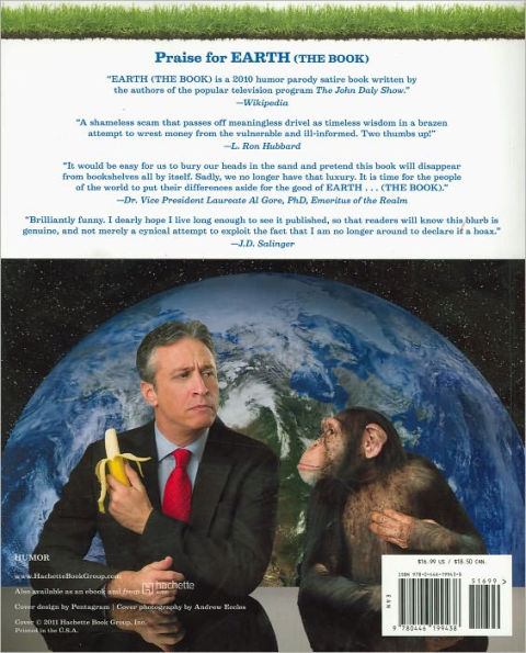 The Daily Show with Jon Stewart Presents Earth (the Book): A Visitor's Guide to the Human Race