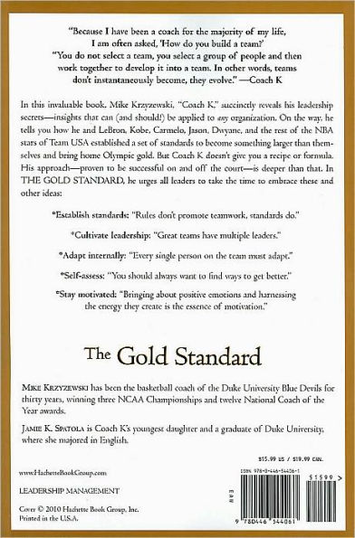 The Gold Standard: Building a World-Class Team