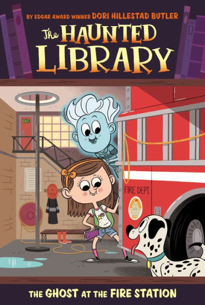 the Ghost at Fire Station (Haunted Library Series #6)