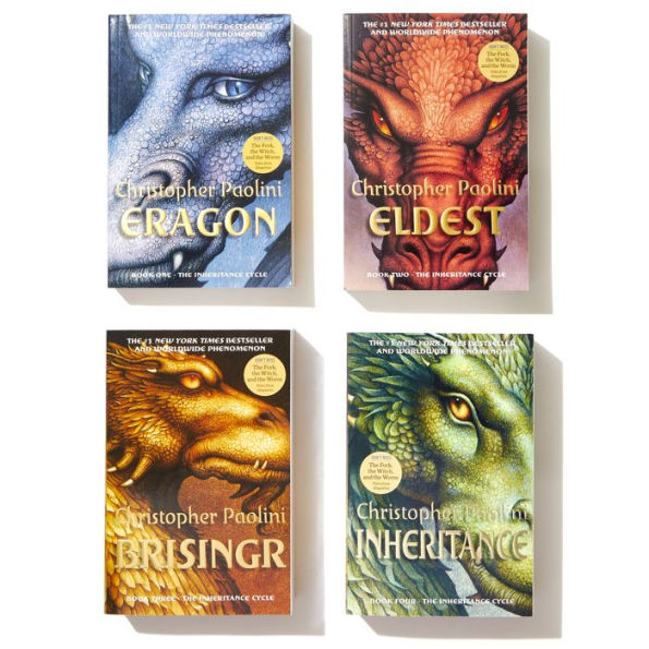  The Inheritance Cycle 4-Book Trade Paperback Boxed Set: Eragon;  Eldest; Brisingr; Inheritance: 9780449813225: Paolini, Christopher: Books