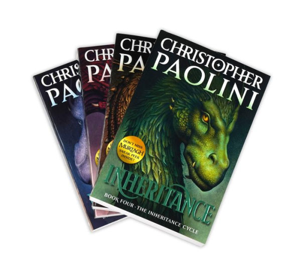 The Inheritance Cycle 4-Book Trade Paperback Boxed Set: Eragon; Eldest;  Brisingr; Inheritance