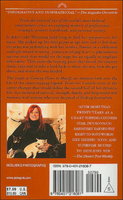 Coming Home To Myself By Wynonna Judd, Patsi Bale Cox, Paperback ...