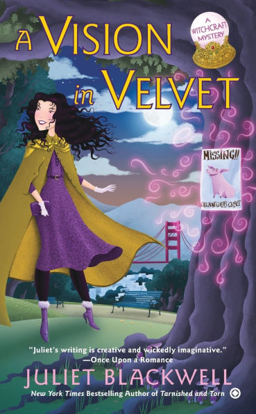 A Vision in Velvet (Witchcraft Mystery Series #6)