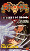 Title: Shadowrun: Streets of Blood, Author: Carl Sargent