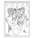 Alternative view 5 of Vogue Colors A to Z: A Fashion Coloring Book