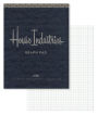 House Industries Graph Pad: 40 Acid-Free Sheets, Design Tips, Extra-Thick Backing Board