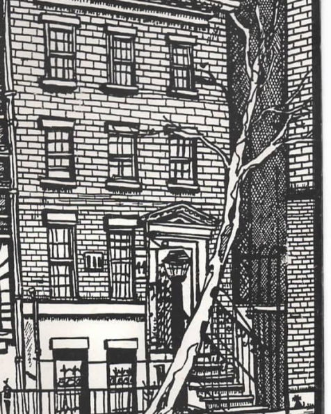 Greenwich village Writing drawing Journal: 44 morton Street Charlie Dougherty Pen & ink Cover