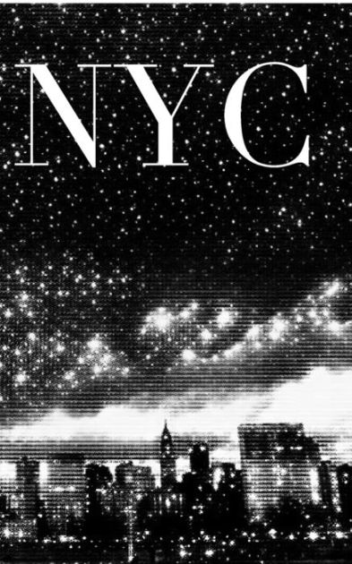 Iconic Manhattan Night Skyline Writing Journal: new york City writing ...