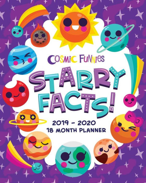 Cosmic Funnies 2019-2020 Planner: 17 month planner