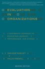 Evaluation in Organizations: A Systematic Approach to Enhancing Learning, Performance, and Change