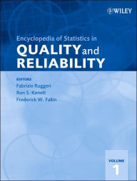 Title: Encyclopedia of Statistics in Quality and Reliability / Edition 1, Author: Wiley