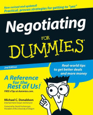 Title: Negotiating For Dummies, Author: Michael C. Donaldson