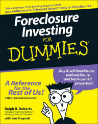 Title: Foreclosure Investing For Dummies, Author: Ralph R. Roberts