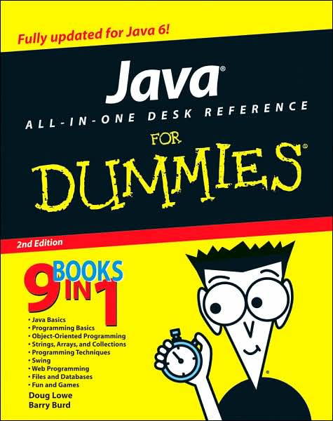 Java All-In-One Desk Reference For Dummies by Doug Lowe, Barry Burd ...