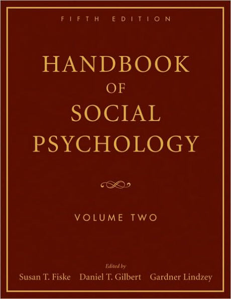 Handbook of Social Psychology, Volume 2 / Edition 5