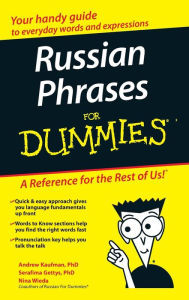 Title: Russian Phrases For Dummies, Author: Andrew D. Kaufman