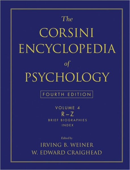 The Corsini Encyclopedia of Psychology