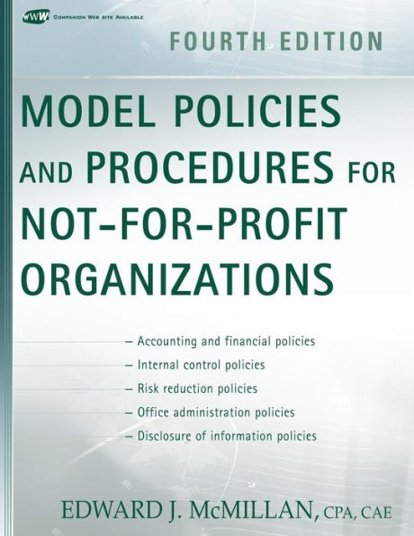 Model Policies and Procedures for Not-for-Profit Organizations / Edition 4