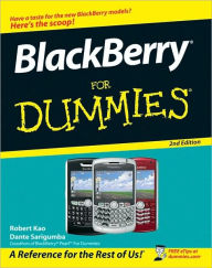 Title: BlackBerry For Dummies, Author: Robert Kao