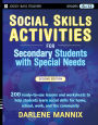 Social Skills Activities for Secondary Students with Special Needs / Edition 2