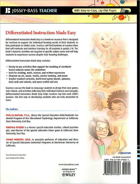 Differentiated Instruction Made Easy: Hundreds of Multi-Level Activities for All Learners