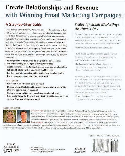 Email Marketing: An Hour a Day / Edition 1