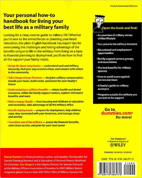 A Family's Guide to the Military For Dummies