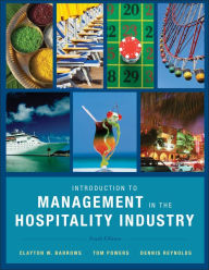 Title: Introduction to Management in the Hospitality Industry / Edition 10, Author: Clayton W. Barrows