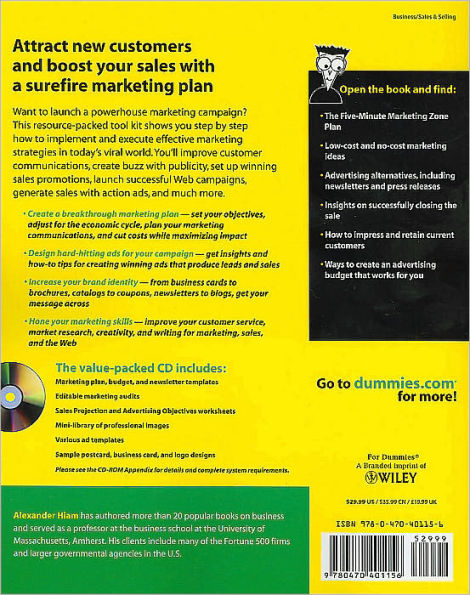 Marketing Kit for Dummies