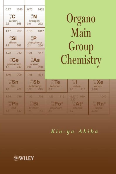 Organo Main Group Chemistry / Edition 1