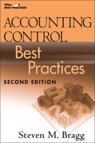 Title: Accounting Control Best Practices, Author: Steven M. Bragg