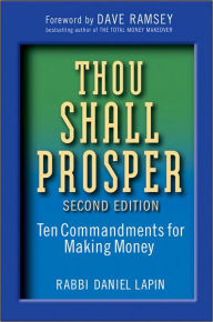 Download ebook free for ipad Thou Shall Prosper: Ten Commandments for Making Money in English PDB FB2 PDF by Daniel Lapin