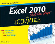 Title: Excel 2010 Just the Steps For Dummies, Author: Diane Koers
