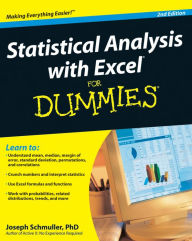 Title: Statistical Analysis with Excel For Dummies, Author: Joseph Schmuller