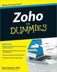 Title: Zoho For Dummies, Author: Steve Holzner