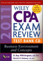 Wiley CPA Exam Review 2011 Test Bank CD , Business Environment and Concepts