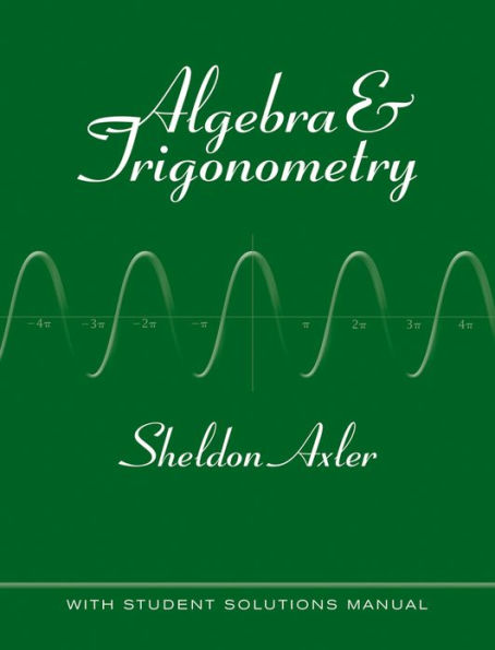 Algebra and Trigonometry / Edition 1