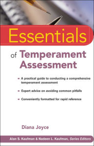 Title: Essentials of Temperament Assessment, Author: Diana Joyce